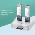 thumbnail image 4 of Tmvgtek Maiwo K3016Sd M.2 Ssd Dock Dual Bay Sata/Nvme Sd Card Reader Station (Ue), 4 of 9