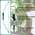 thumbnail image 3 of Runzkzy Bow and Arrow for Teens Beginner Archery Shooting Practice Compound Bow Training Set, 3 of 13