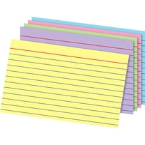 Office Depot® Brand Index Cards, 4" x 6", Rainbow, Pack Of 100