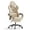 LW200-Beige, variant on Lointain Gaming Chair with Footrest, Ergonomic Gamer Chair for Adult, Reclining Velvet Fabric Office Chair, High Back Compute Chair with Massage, Racing Game Chairs(Black)