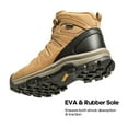 thumbnail image 2 of NORTIV 8 Men's Mid Hiking Boots Waterproof Outdoor Trekking Backpacking Camping Shoes, 2 of 7