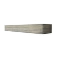 thumbnail image 4 of Rayne Poplar Floating Shelf 12x4x4in Carbon Grey, 4 of 4