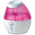 thumbnail image 2 of Vicks Mini Filter Free Cool Mist Humidifier for Bedrooms, Baby, Kids Rooms, 0.5 Gallon Tank for 20 Hours of Moisturized Air, Use with Vicks VapoPads, Pink, 2 of 6