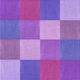 thumbnail image 1 of Ahgly Tapis d'Intérieur Lavable en Machine Carré Transitionnel Heliotrope Violet, 8 Pieds Carré, 1 of 7