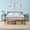 Black, variant on Twin Metal Bed Frame with Heart-Design Headboard and Footboard, Sturdy Platform Base for Girls or Boys, Under-Bed Storage, No Box Spring Required, Purple