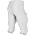 thumbnail image 2 of Champro Sports Blocker Traditional Poly/Spandex Football Game Pants, Youth Medium, White, 2 of 6