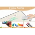 thumbnail image 2 of Conjunto de mesa y 6 sillas infantiles – Altura ajustable – Superficie para escribir – Patas antideslizantes – Escritorio multifuncional con caja de almacenamiento – Para niños de 2 a 10 años, 2 of 8