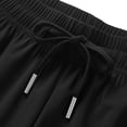 thumbnail image 6 of CQONEPT Mens Athletic Shorts Big and Tall Gym Pocket Shorts Quick Dry Lightweight Workout Basketball Drawstring Tennis Pant Black 3XL, 6 of 6