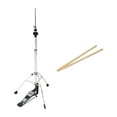 thumbnail image 4 of Runquan 3 Leg Hi Hat Stand Durable Metal Cymbal Stand for Drummer Musical Instrument, 4 of 8