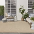 thumbnail image 4 of Nourison Tulum 8' x 10' Taupe Outdoor Rug, 4 of 12