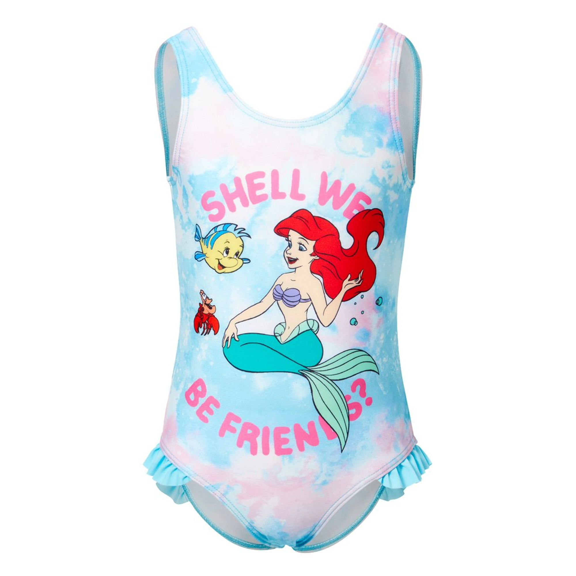 Girls ariel swimsuit hotsell