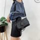 thumbnail image 3 of Bolso de mujer con cadena, bolso de mujer con remaches, bolso de hombro negro, bolso cruzado para mujer, 3 of 6