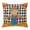 Black White, variant on Throw Pillow Covers, Fall Thanksgiving Decorative Throw Pillow Covers 20x20 Inch, Straw Man Pumpkins Autumn Leaves Country Square Linen Pillow Cases for Couch/Living Room/Sofa