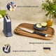 thumbnail image 4 of Cuchillo de 26 cm con Bloque Afilador T-fal EverSharp Acero Inoxidable K297S244, 4 of 6