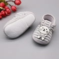 thumbnail image 2 of Baby Girls Boys Striped Cotton Soft Sole Shoes,Cute Cartoon Bear Toddler Infant Prewalker Shoes,0-18M, 2 of 4