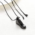 thumbnail image 4 of Sneakers Design Cremation Jewelry Keepsake Stainless Steel Urn Pendant Memorial Urn Necklace for Ashes, 4 of 5