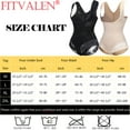thumbnail image 2 of FITVALEN Seamless Women Tummy Control Shapewear Open Bust Full Bodysuit Lace Panty, 2 of 6