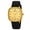 Gold+Black, variant on SKMEI Men Watch Fashion Minimalist Quartz Waterproof Wrist Watches for Mens Big Face Business Casual Watch,Leather Watch Strap
