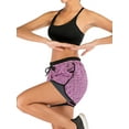 thumbnail image 4 of KingShop Workout Yoga Shorts for Women 2 in 1 Running Yoga Shorts Sport Shorts with Pockets, 4 of 6