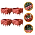 thumbnail image 3 of 4Pcs Plastic Fence Garden Decor Backyard Fence Ornament Fence for Decor, 3 of 8