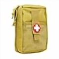 thumbnail image 3 of 3VGEAR Large MOLLE Medic Pouch - Waterproof with Clamshell Opening, Elastic Loops for Medical Supplies, Hook and Loop Strips, Rugged 600D Polyester - Coyote Tan, 3 of 4