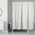 thumbnail image 2 of Creative Products Pastel Floral Pattern 71x74 Shower Curtain, 2 of 2