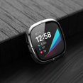 thumbnail image 3 of GFDYREE Compatible with Fitbit Versa 4 / Sense 2 Case, Full Coverage Screen Protector with Tempered Glass Hard PC Protective Cover Anti-Scratch Bumper Shell for Versa 4 / Sense 2 Smartwatch, 3 of 7