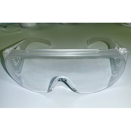 

4 Pairs Clear Safety Anti Fog Goggles Glasses for Work Lab Eye Protection- GG01