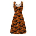 thumbnail image 4 of Vestidos Para Mujer Casual Sin Mangas Tanque Cuello Redondo Estampado Vestido Para Fiesta Odeerbi ODB145509, 4 of 5