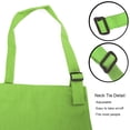 thumbnail image 4 of Toptie Cotton Canvas Parent-Child Apron Set-green dot-Kid XXL/Adult L, 4 of 7