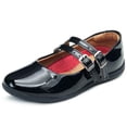 thumbnail image 3 of Zapato Escolar Vavito Charol negro con hebilla Antiderrapante 18, 3 of 6