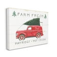thumbnail image 3 of Farm Fresh Rustic Antique Holiday Shop Sign Transportation Graphic Art Gallery-Wrapped Canvas Print Wall Art, 3 of 5
