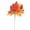 B, variant on Vikakiooze Home Decor Halloween Plug-in Accessories Maple Leaf Simulation Pumpkin Festival Decoration