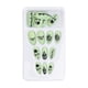 thumbnail image 2 of 24PCS False Art Nails Full Cover Long Press Colorful Fake Art Nails for DIY Nail Art SalonN10, 2 of 5