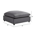 thumbnail image 3 of Comfort Pointe Casella Modular Charcoal Fabric 5-Piece Sectional, 3 of 22