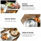 thumbnail image 5 of 4pcs tazones de doble plataforma kimchi cuencos de acero inoxidable cuencos de condimento salsa cuencos, 5 of 6