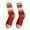 C, variant on Dyfzdhu Red Socks Women Autumn Winter Cotton Thick Line Socks Striped All Thermal Pile Stockings