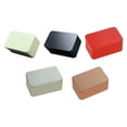thumbnail image 1 of Becaristey Exquisite And Practical Square Tea Box Any Occasion Empty Rectangular Metal Storage Tins Metal Box Red, 1 of 6