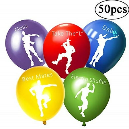 video game party supplies balloons gamer dance pose kids birthday party decorations balloons party favors walmart com - party city fortnite decorations