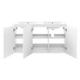 thumbnail image 6 of Bryn 48" Wall-Mount Double Sink Bathroom Vanity, 6 of 8