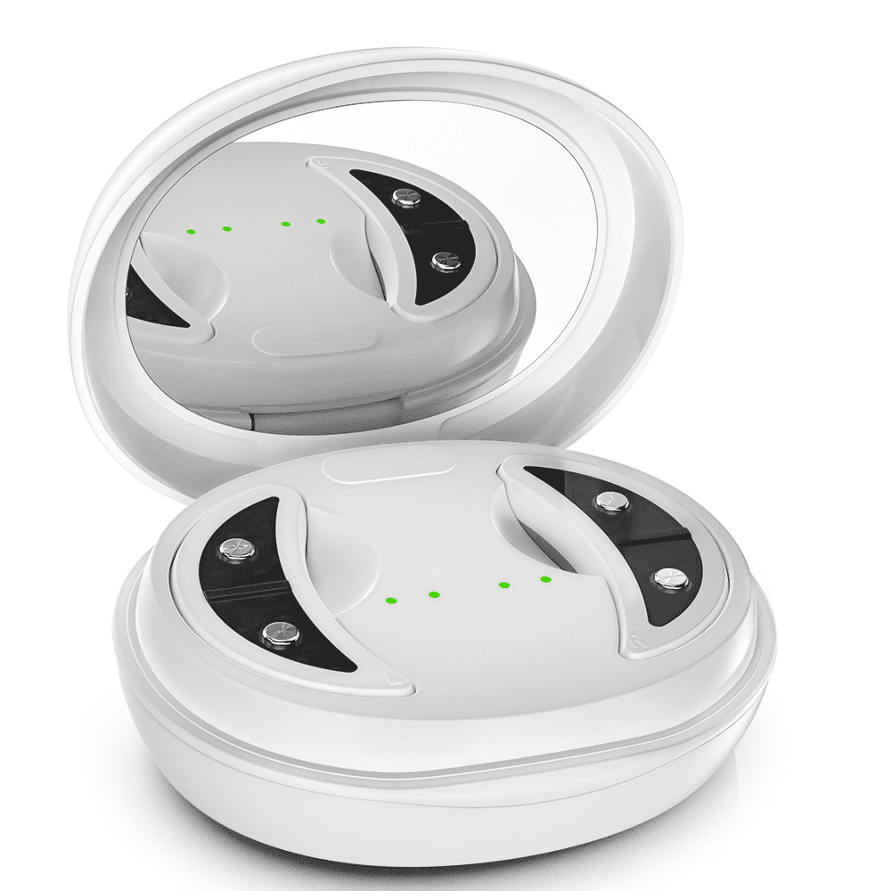 Red light eye massager, EMS Microcurrent, and Heat, Cordless Rejuvenation Device for At-Home Spa and Skincare Routines
