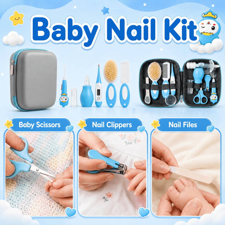 Lictin 15-Piece Baby Grooming & Healthcare Kit photo 6