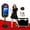 black booth+camera, variant on VANYA 40" Mirror 21.5-inch Touch Screen Magic Mirror Photo Booth with Flight Case for  partys weddings