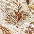 thumbnail image 4 of Collections Etc Thick Padded Tapestry Booster Tufted Chair Cushion Tan CHAIR PAD, 4 of 4