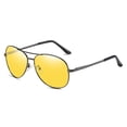 thumbnail image 4 of Photochromic Polarized Sunglasses Men Women Driving Chameleon Vintage Metal Sun Glasses Change Color Day Night Vision UV400 FGS, 4 of 6