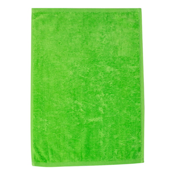 Q-Tees - Deluxe Hemmed Hand Towel - Color - Lime - Size - One Size ...