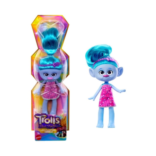 Muñeca Mattel Trolls Chenille Clásica