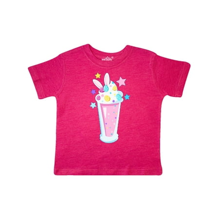 

Inktastic Easter Bunny Milkshake with Eggs and Stars Gift Toddler Boy or Toddler Girl T-Shirt