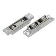 thumbnail image 4 of Unique Bargains 68mmx15mmx15mm Zinc Alloy Double Roller Sliding Sash Window Pulley Wheel 4pcs, 4 of 5