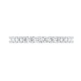 thumbnail image 5 of Rosec Jewels Certified Moissanite Half Eternity Ring for Women - D-VS1 Grade, 18K White Gold, US 5.00, 5 of 9